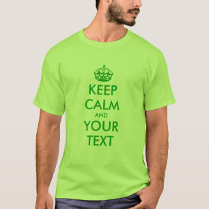 Green St patricks Day t shirt   Keep calm and ...
