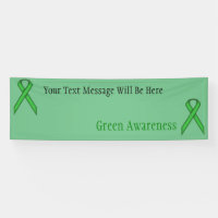 Green Standard Ribbon by Kenneth Yoncich