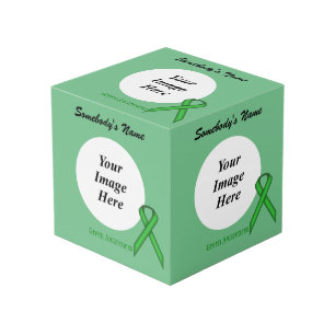 Green Standard Ribbon Template by Kenneth Yoncich Cube