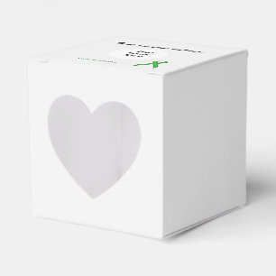 Green Standard Ribbon Template by Kenneth Yoncich Favour Box