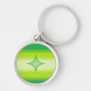 Green Star Keychain