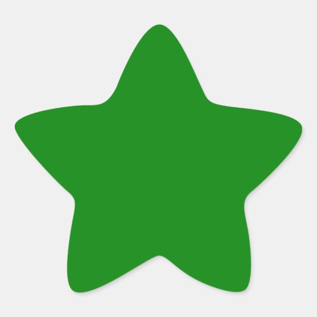 Green Star Sticker (Front)