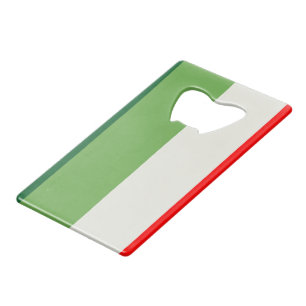 Green, Star White And Red Vertical Colour Blocks