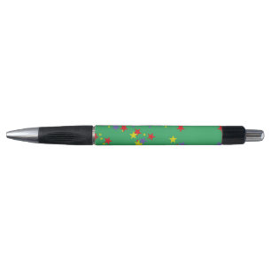Green Stars Pen