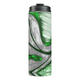 Green Steel Thermal Tumbler
