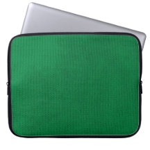 Green Stockinette Laptop Sleeve