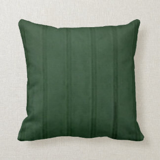 Green Striped Pillow