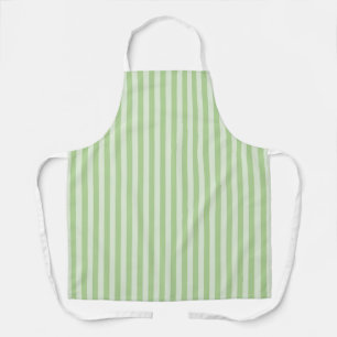 Green Stripes Apron