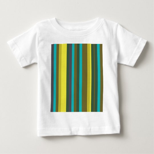 Green_stripes Baby T-Shirt