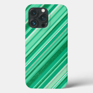 Green Stripes  iPhone 13 Pro Case