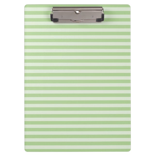 Green Stripes Clipboard (Front)