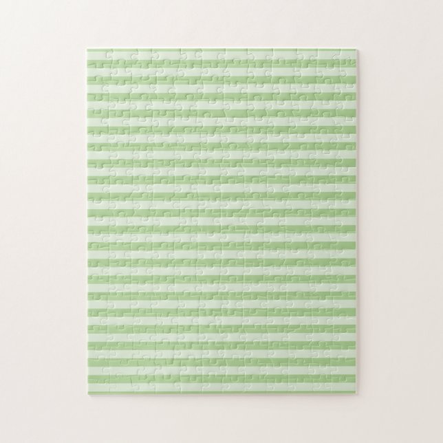 Green Stripes Jigsaw Puzzle (Vertical)