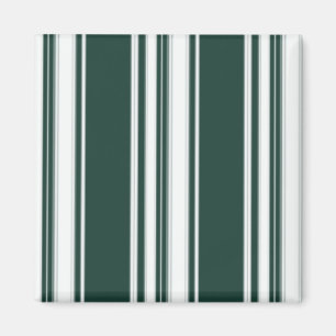 Green Stripes Magnet