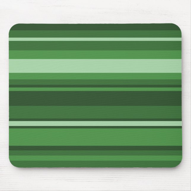 Green stripes mouse pad (Front)