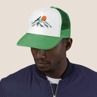 Green Style Trucker Hat