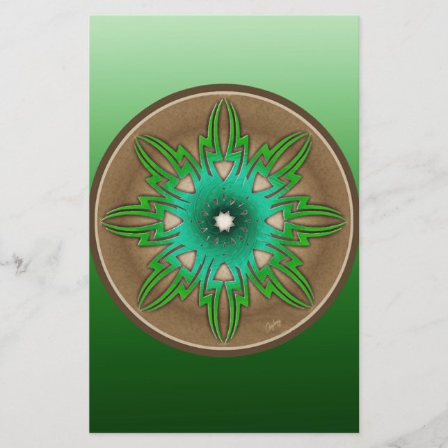 Green Sun Stationery (Front)