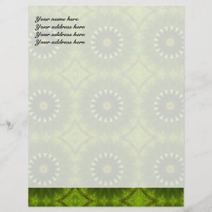Green Suns Letterhead Design