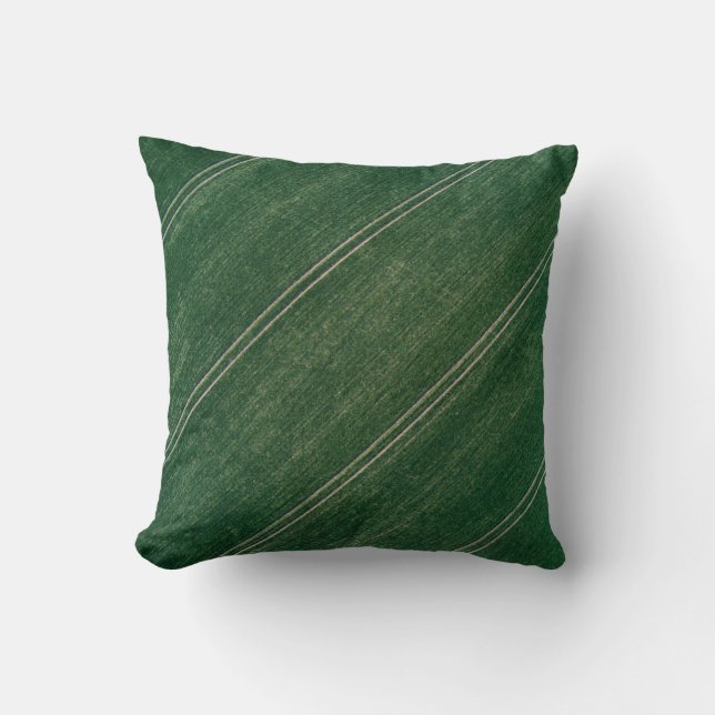 Green surface cushion (Front)