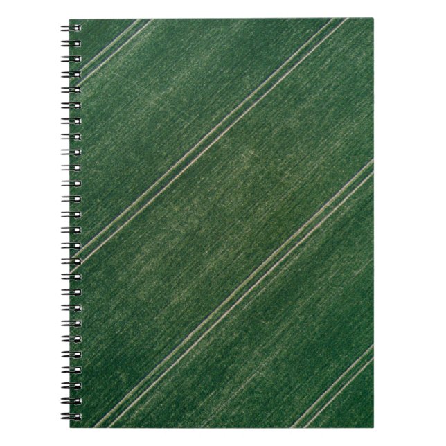 Green surface notebook (Front)