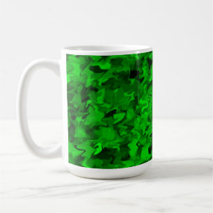 Green Swirl 15oz Mug