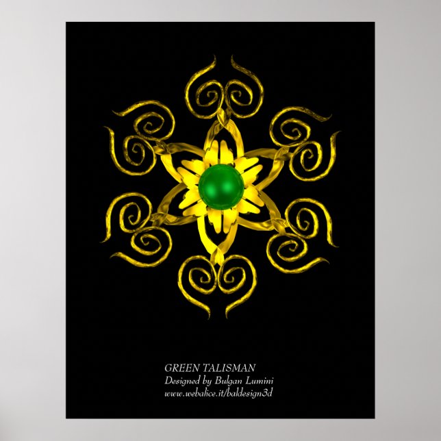 GREEN TALISMAN POSTER (Front)