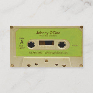 Green Tape Business Card