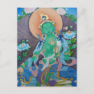 Green Tara Postcard