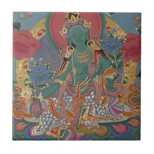 Green Tara Tile
