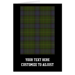 Green tartan plaid
