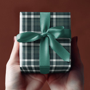 Green Tartan Plaid Classic Traditional Pattern Wrapping Paper