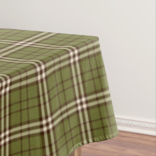 Green Tartan Tablecloth