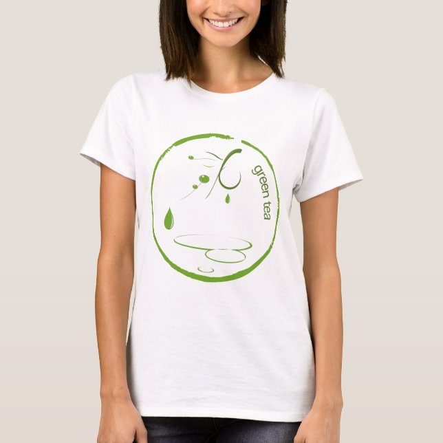 Green Tea 1 T-Shirt (Front)