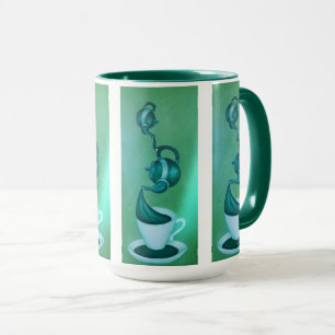 Green Tea Art Mug