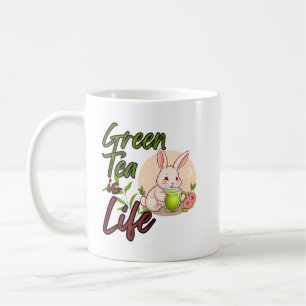 “Green Tea Is Life” Coffee Mug
