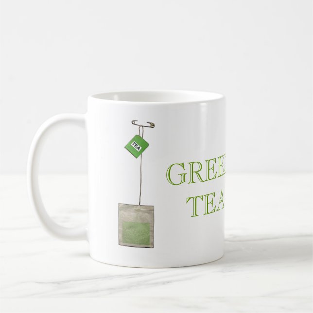 Green tea mug (Left)
