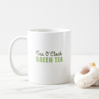 Green Tea Personalised Coffee Mug