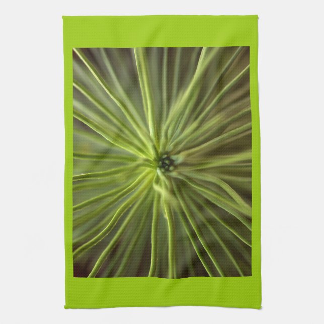 GREEN TEA TOWEL (Vertical)