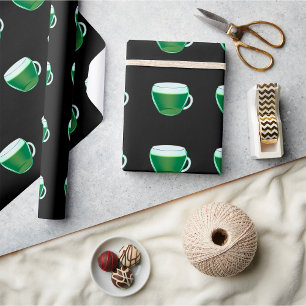 Green Tea Wrapping Paper