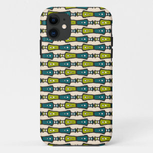 Green Teal Black Cream Tribal iPhone 5/5s Case