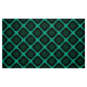 Green Teal Custom cotton fabric by the yard