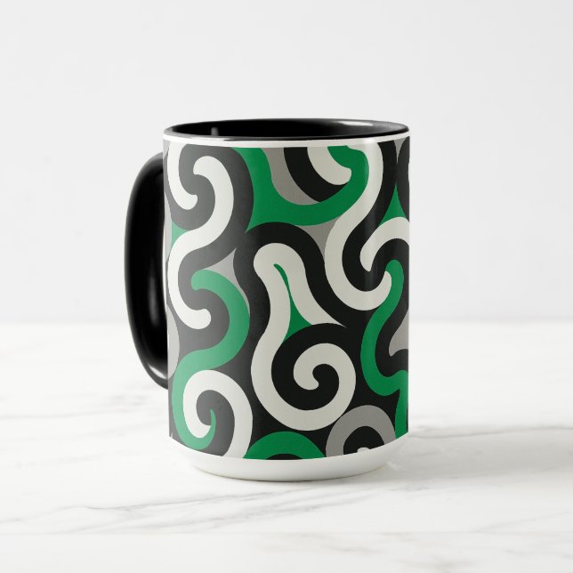 Green Team Mug (Front Left)