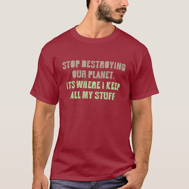 Green Tee shirt (Front)