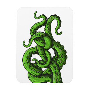 Green tentacles magnet