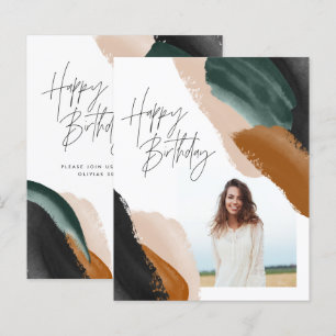 Green terracotta abstract budget photo Birthday