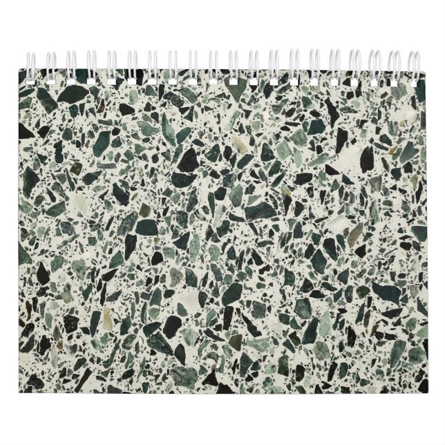 Green Terrazzo Calendar (Cover)