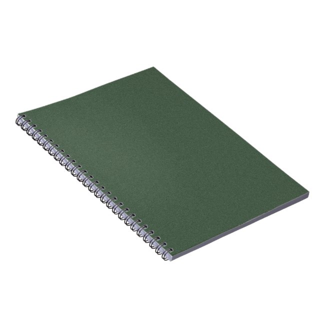 Green Texture  6.5" x 8.75" Classic Notebook (Right Side)