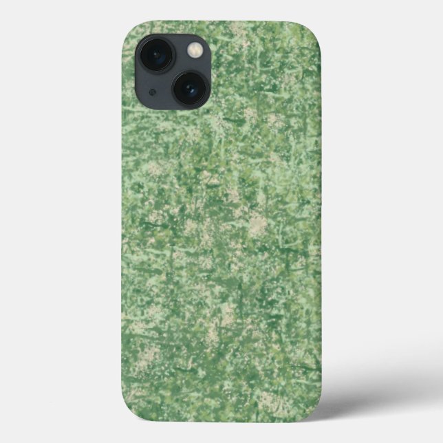 Green Textured Background by Shirley Taylor  Case-Mate iPhone Case (Back)