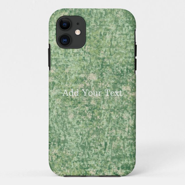 Green Textured Background by Shirley Taylor Case-Mate iPhone Case (Back)