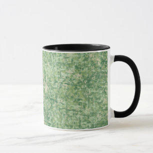 Green Textured Background by Shirley Taylor Mug