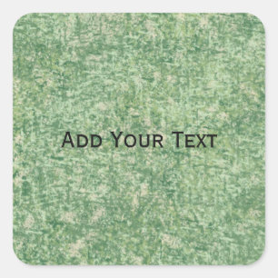 Green Textured Background by Shirley Taylor Square Sticker